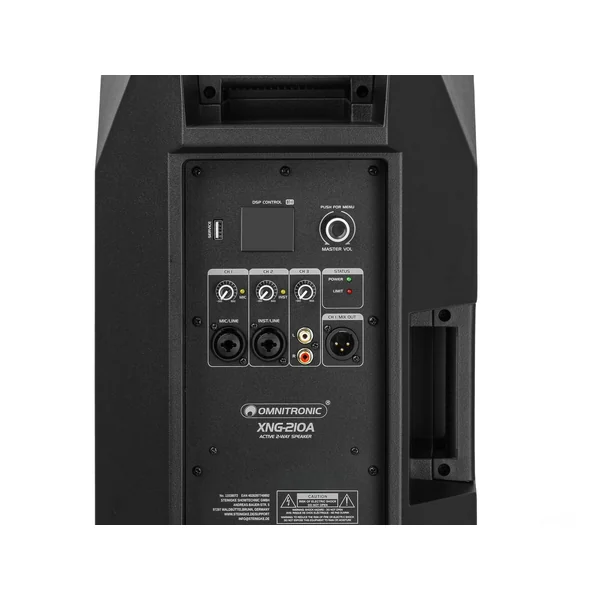 OMNITRONIC XNG-210A 2-way Speaker, active, DSP