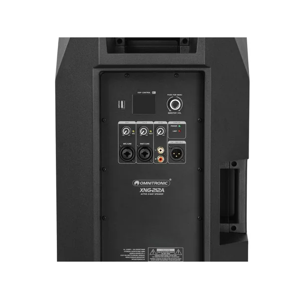 OMNITRONIC XNG-212A 2-way Speaker, active, DSP