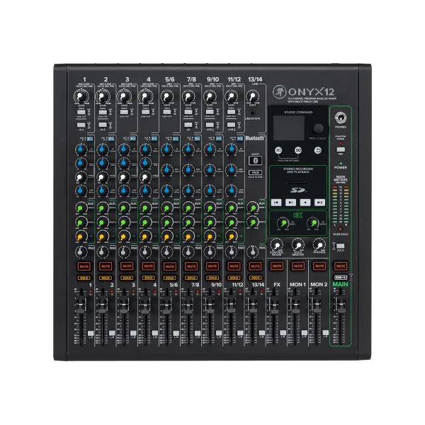 ONYX12 MACKIE - Table de mixage USB 12 canaux + effets
