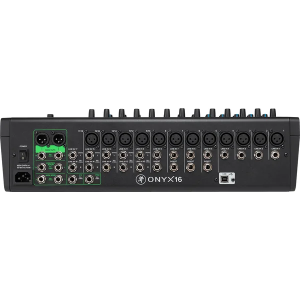ONYX16 MACKIE - Table de mixage 16 canaux USB + effets