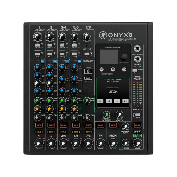ONYX8 MACKIE - Table de mixage 8 canaux USB + effets