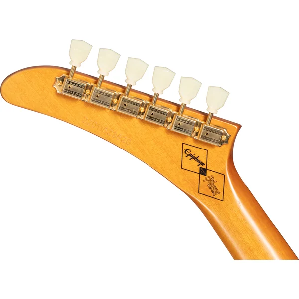 Original 1958 Explorer Korina White Pickguard - aged natural