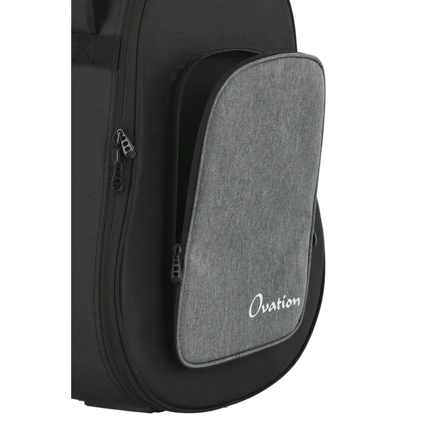 Ovation Guitar case Softcase - Deep contour / Mid-depth / Super Shallow (Black / Anthracite)