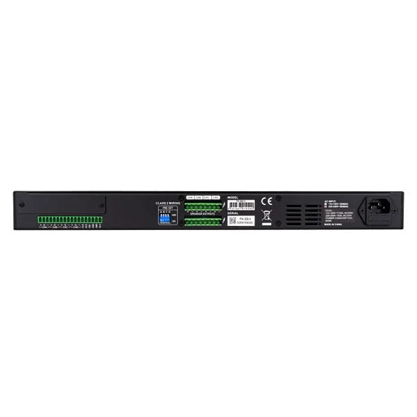 PA-300.4 Amplificateur de puissance 4 x 300 Watts 100 Volts