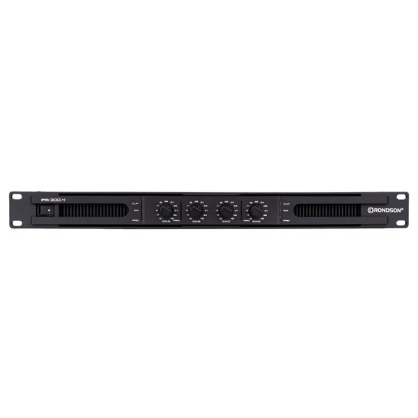 PA-300.4 Amplificateur de puissance 4 x 300 Watts 100 Volts