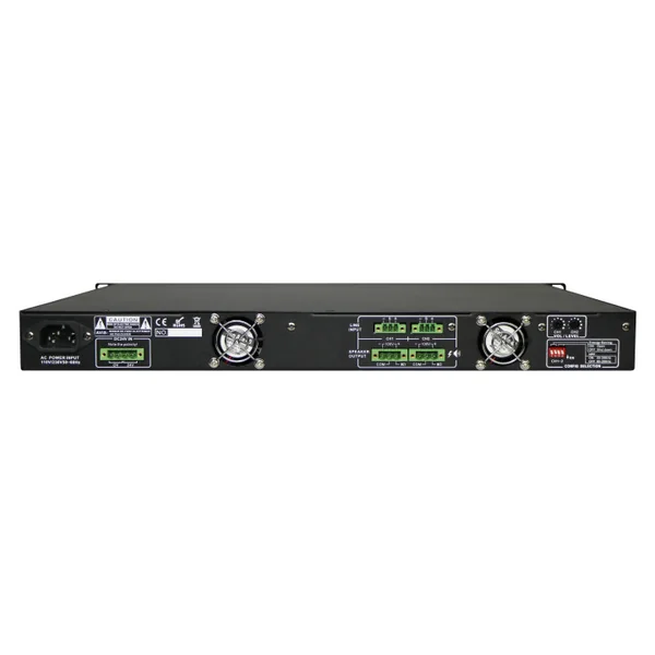 PA-4120DC Amplificateur de puissance 4 x 120 Watts 100 Volts
