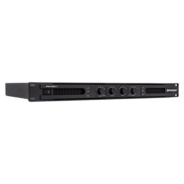 PA-500.4 Amplificateur de puissance 4 x 500 Watts 100 Volts