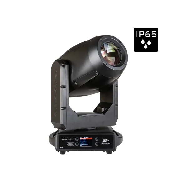 Pack 2 Lyres rival spot JB system - LED Spot 300W IP65 WDMX + 1 Flightcase 12