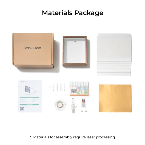 Pack de matériaux xTool ColorBeam Mandala