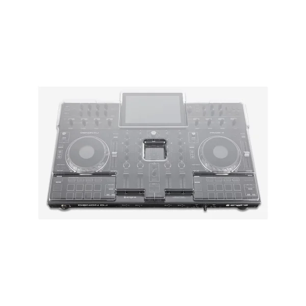 Pack DenonDJ Prime4+ : Contrôleur 4 voies + Écran 10,1" + Protection Deck Saver