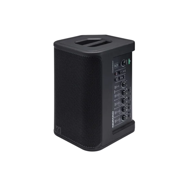 Pack Nomad + housse Audiophony - Enceinte autonome avec mixage 5 entrées bluetooth et housse