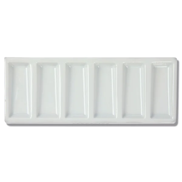 Palette porcelaine 6 compartiments