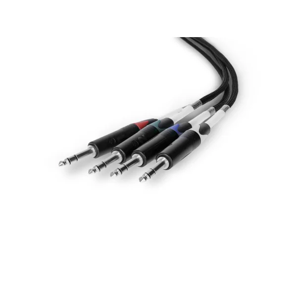Palmer AoC Loom TRSm - Coupleur RJ45 vers 4 Jack mâles TRS
