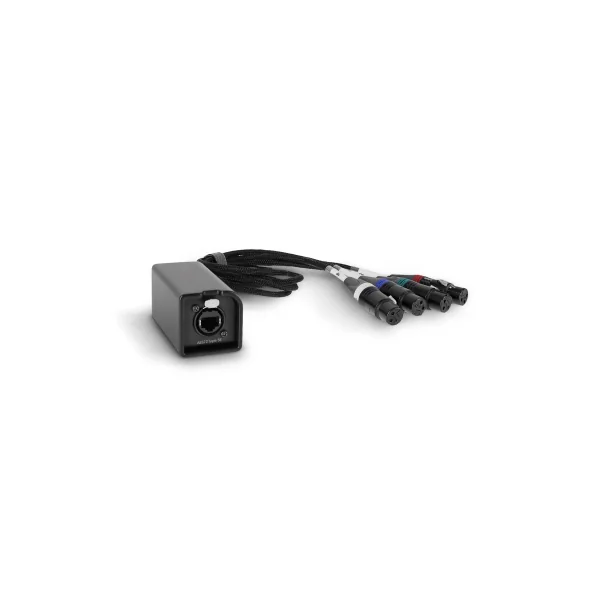 Palmer AoC Loom XLRf - Coupleur RJ45 vers 4 XLR femeles 3 broches