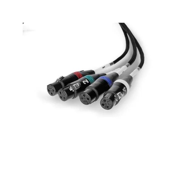 Palmer AoC Loom XLRf - Coupleur RJ45 vers 4 XLR femeles 3 broches