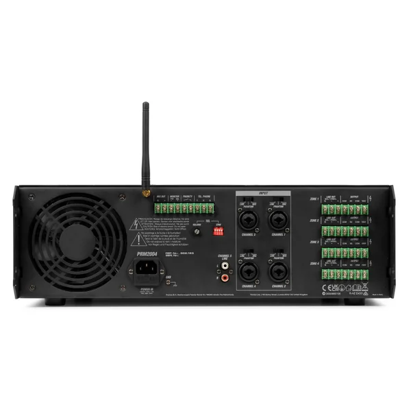 PAM2004 Amplificateur matriciel 4 Zones 4 x 200 Watts 100 V