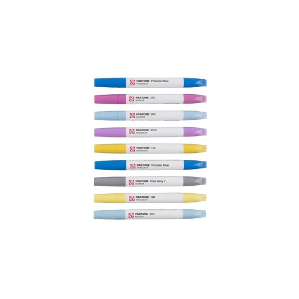 Pantone marqueur double pointe - 108 couleurs
