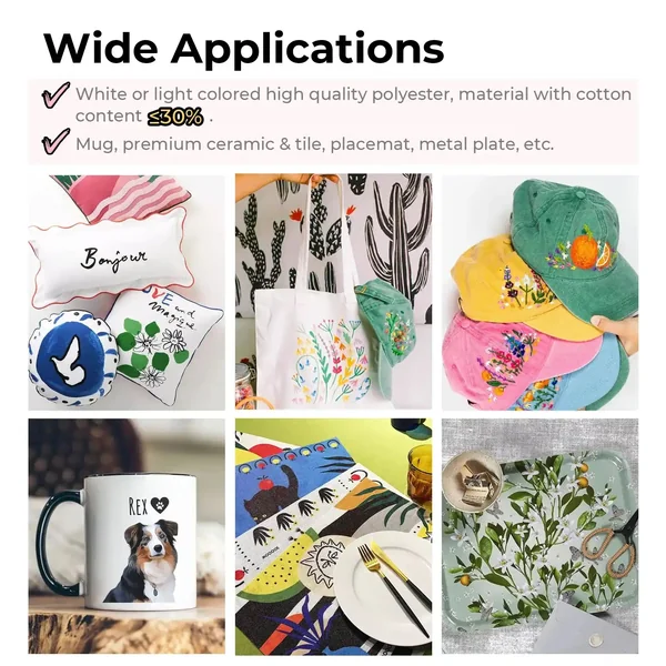 Papier de sublimation (150 pièces)