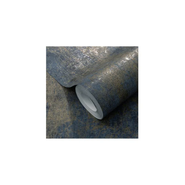 Papier Peint ERISMANN Collection ELLE DECORATION 4 10438-08 Bleu or