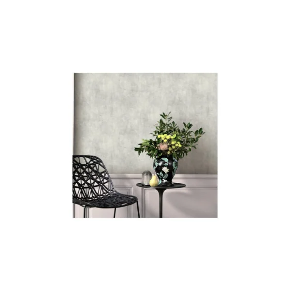 Papier Peint ERISMANN Collection ELLE DECORATION 4 10438-31 Gris clair