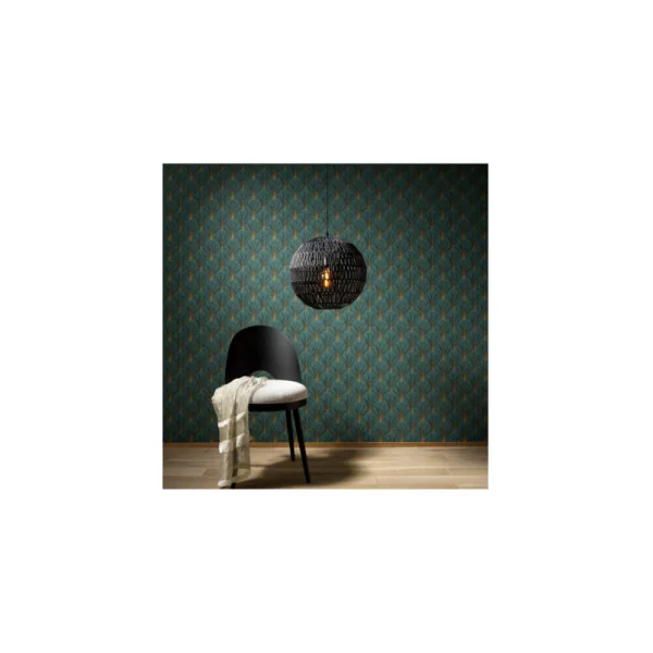 Papier Peint ERISMANN Collection ELLE DECORATION 4 10451-19 Vert eau