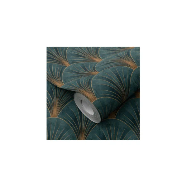 Papier Peint ERISMANN Collection ELLE DECORATION 4 10451-19 Vert eau