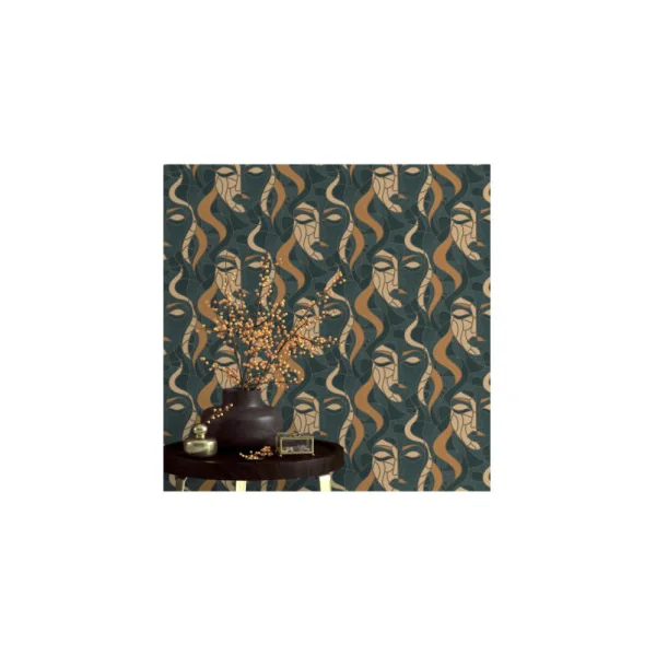 Papier Peint ERISMANN Collection ELLE DECORATION 4 10458-19 Vert