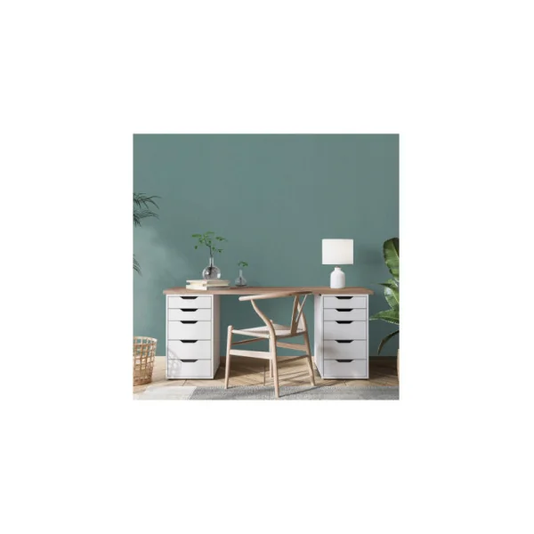 Papier Peint ERISMANN Collection ELLE DECORATION 4 12216-07 Vert eau