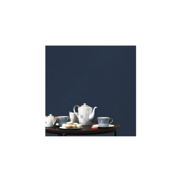 Papier Peint ERISMANN Collection ELLE DECORATION 4 12216-08 Bleu fonce