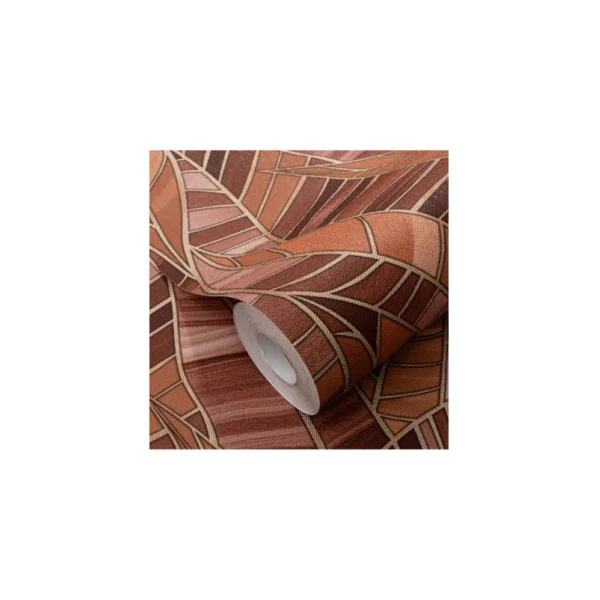 Papier Peint ERISMANN Collection ELLE DECORATION 4 12218-13 Terracotta