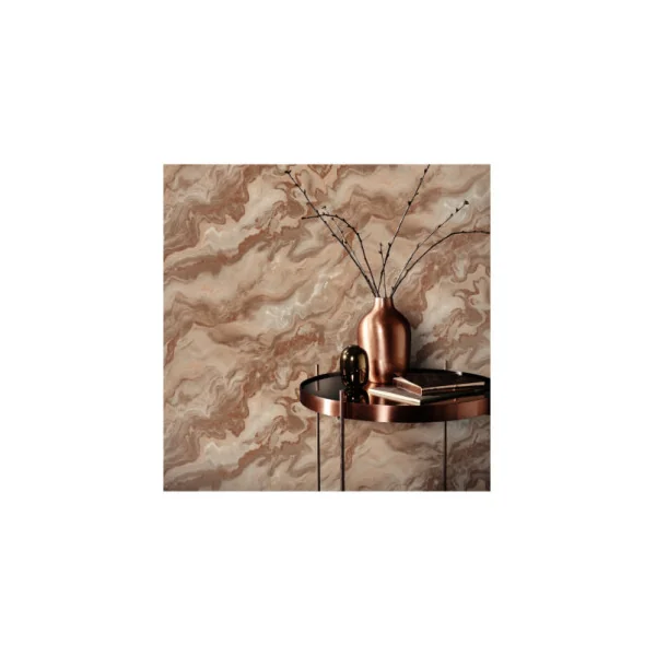 Papier Peint ERISMANN Collection ELLE DECORATION 4 12219-13 Terracotta