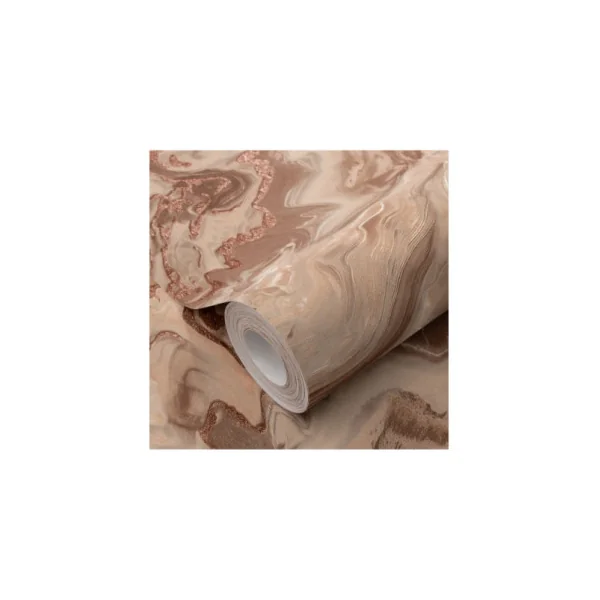 Papier Peint ERISMANN Collection ELLE DECORATION 4 12219-13 Terracotta