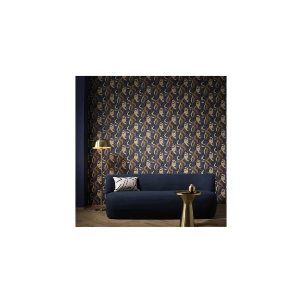 Papier Peint ERISMANN Collection ELLE DECORATION 4 12222-08 Bleu