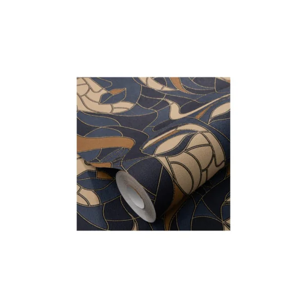 Papier Peint ERISMANN Collection ELLE DECORATION 4 12222-08 Bleu