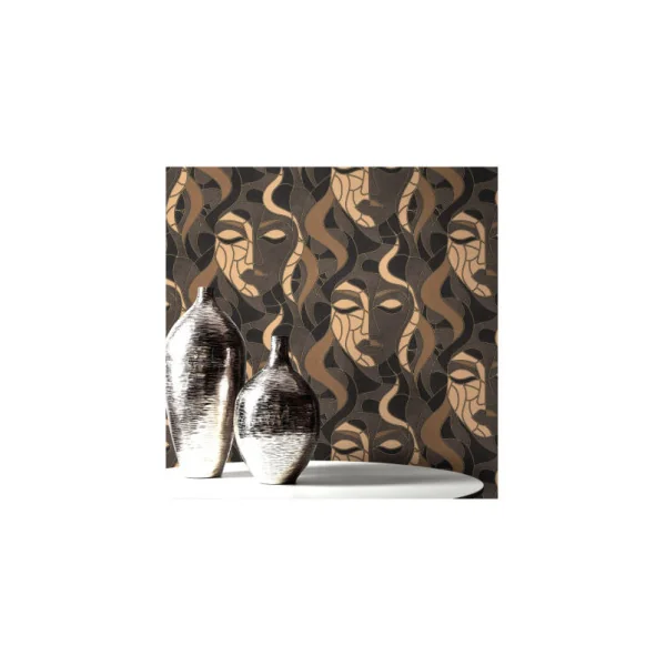 Papier Peint ERISMANN Collection ELLE DECORATION 4 12222-37 Marron