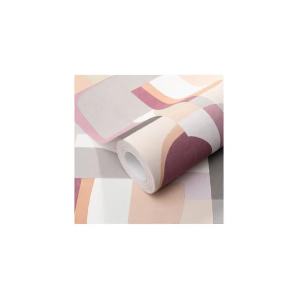 Papier Peint ERISMANN Collection GENTLE 10432-06 Rose gris