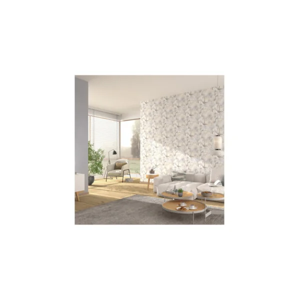 Papier Peint ERISMANN Collection GENTLE 10433-02 Beige gris