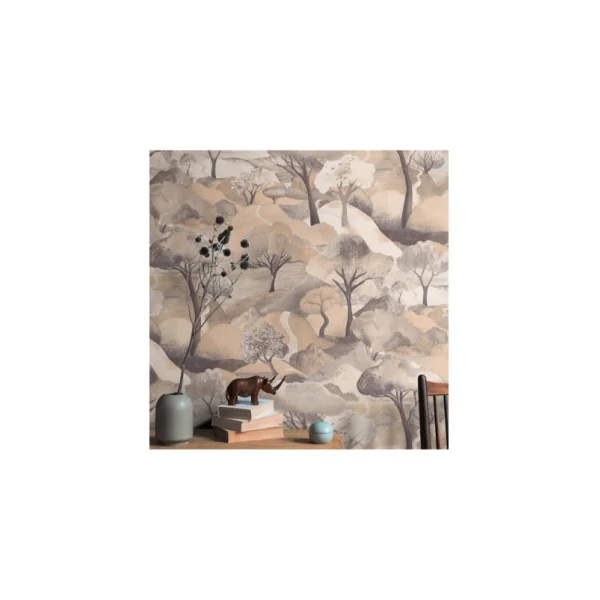 Papier Peint ERISMANN Collection GENTLE 10433-32 Brun beige