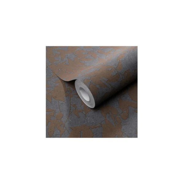Papier Peint ERISMANN Collection GENTLE 10435-47 Brun anthracite