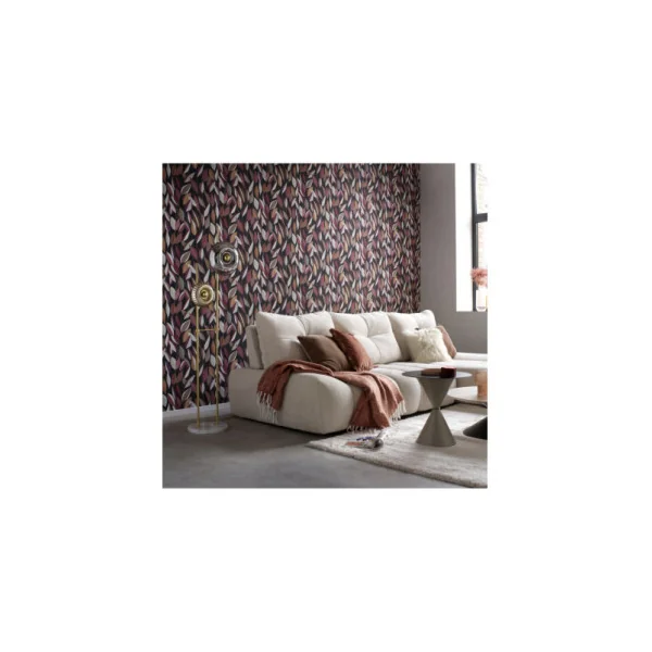 Papier Peint ERISMANN Collection GENTLE 12208-06 Violet noir