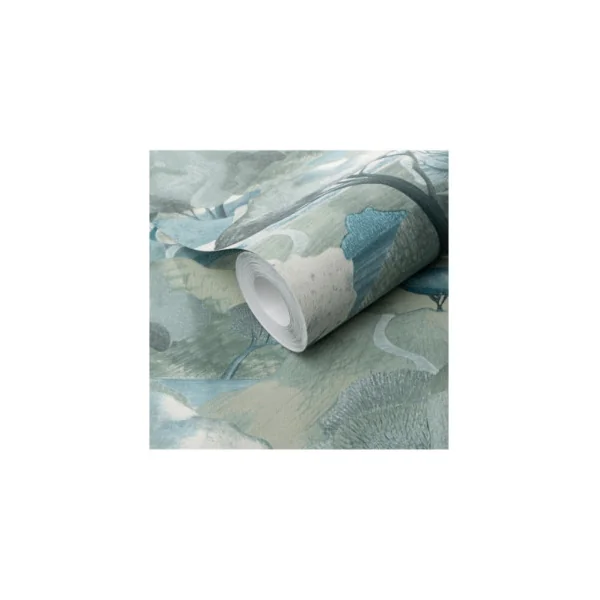 Papier Peint ERISMANN Collection GENTLE 12209-07 Vert bleu