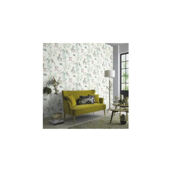 Papier Peint ERISMANN Collection MARTINIQUE 12188-18 Vert celadon