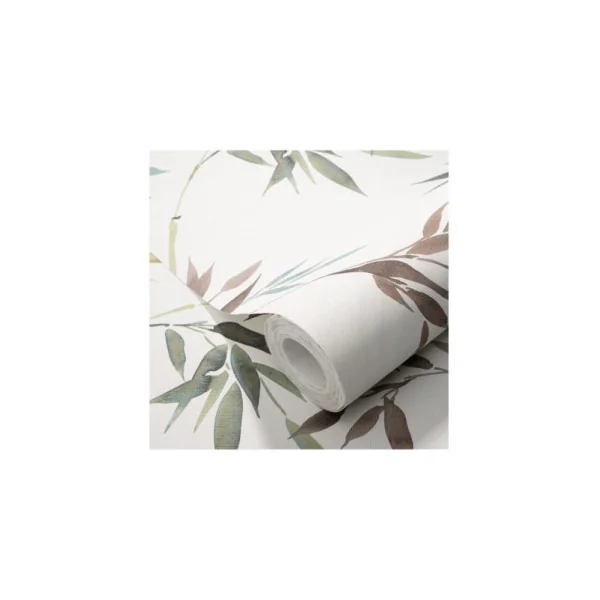 Papier Peint ERISMANN Collection MARTINIQUE 12188-18 Vert celadon