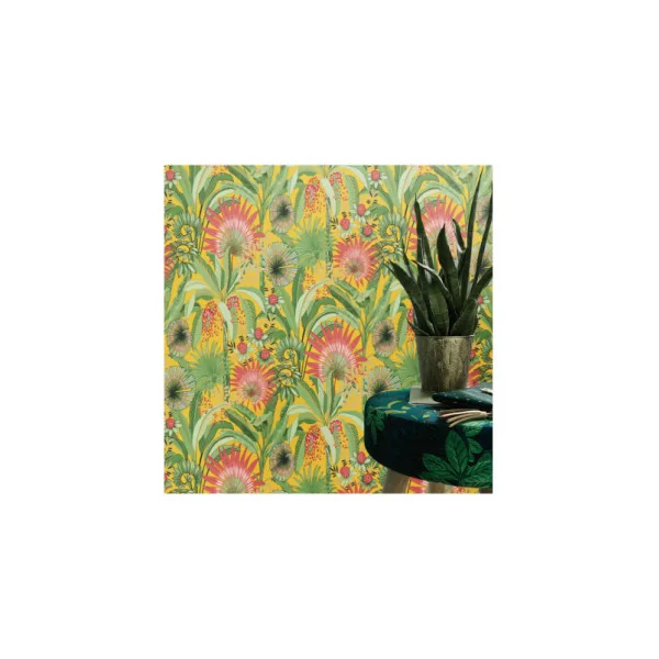 Papier Peint ERISMANN Collection MARTINIQUE 12190-20 Jaune