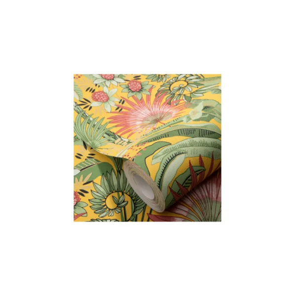 Papier Peint ERISMANN Collection MARTINIQUE 12190-20 Jaune