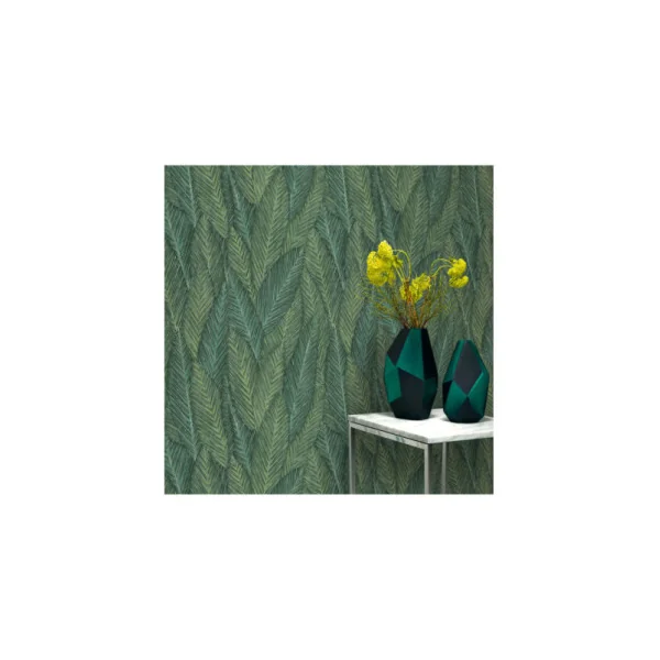 Papier Peint ERISMANN Collection MARTINIQUE 12191-07 Vert