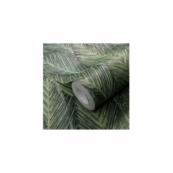 Papier Peint ERISMANN Collection MARTINIQUE 12191-07 Vert