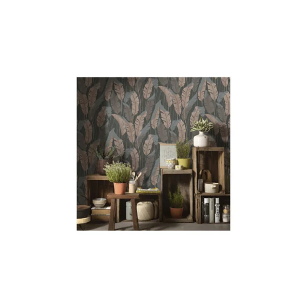 Papier Peint ERISMANN Collection MELISSA 10344-47 Noir