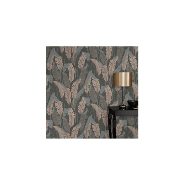 Papier Peint ERISMANN Collection MELISSA 10344-47 Noir