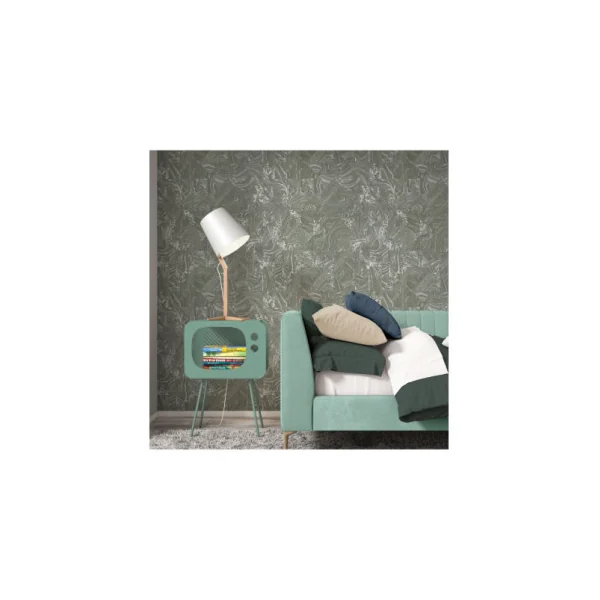 Papier Peint ERISMANN Collection MELISSA 10358-15 Argente